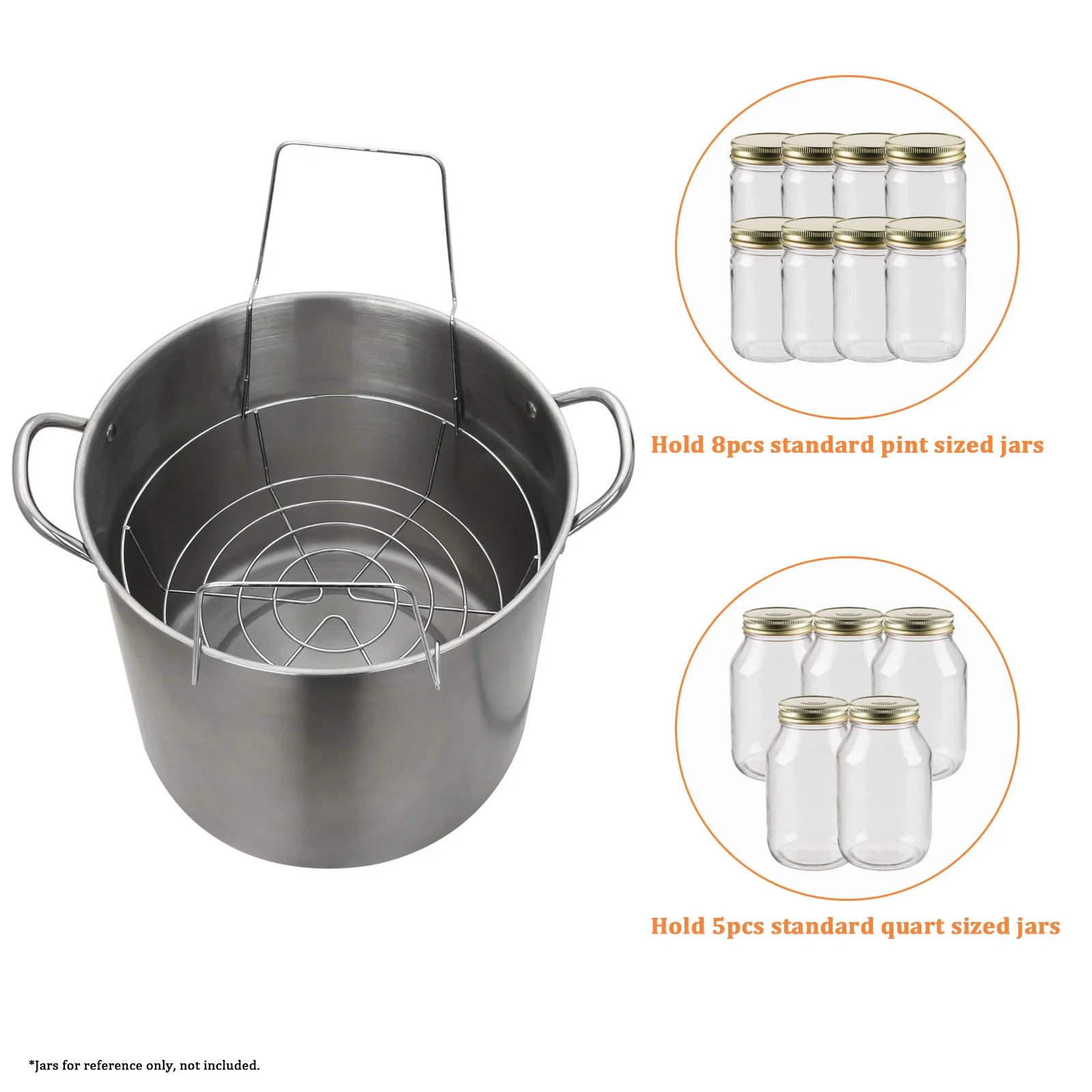 Mainstays 5-Piece Complete Water Bath Canning Kit, Essential Canning Supplies Starter Kit