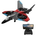 thumbnail image 1 of Dispositivo inteligente remoto Avión de control remoto con cámara 4K 2.4GHz Avión de control remoto Avión deslizante Juguetes de vuelo para adultos Niños Estabilización de giroscopio con luces LED Mod Romacci Dispositivo inteligente remoto, 1 of 7