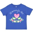 thumbnail image 3 of Inktastic Grammy's Girl Heart Flowers Girls Toddler T-Shirt, 3 of 5