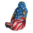 thumbnail image 2 of Yiaed Eagle Head With American Flag Print Car Seat Covers,Universal Auto Seats Protector Fits for Car,SUV Sedan,Truck,Automotive Seat Covers & Accessories, 2 of 5