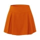 thumbnail image 2 of Gibobby Shorts Deportivo Falda estampada de entrenamiento informal diario para mujer Tenis Yoga Deporte Falda Pantalones cortos Falda(Anaranjado, XL), 2 of 4