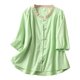 thumbnail image 1 of Blusa de verano sin mangas y cuello redondo para mujer, de poliéster, tallas M-XXL, corte holgado, ideal para combinar con vaqueros o leggings., 1 of 3