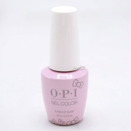 OPI Gel Polish 2019 Hello Kitty Holiday Collection HPL02 A Hush Of Blush 0.5 (Best Drugstore Blush 2019)