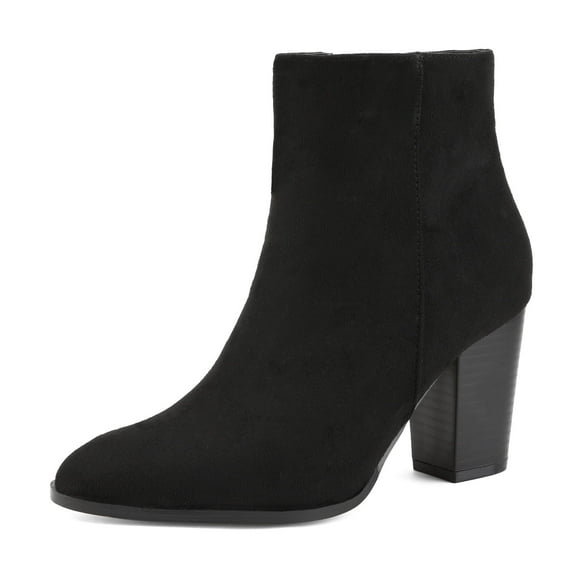 DREAM PAIRS Women's Chunky Block Heel Ankle Booties
