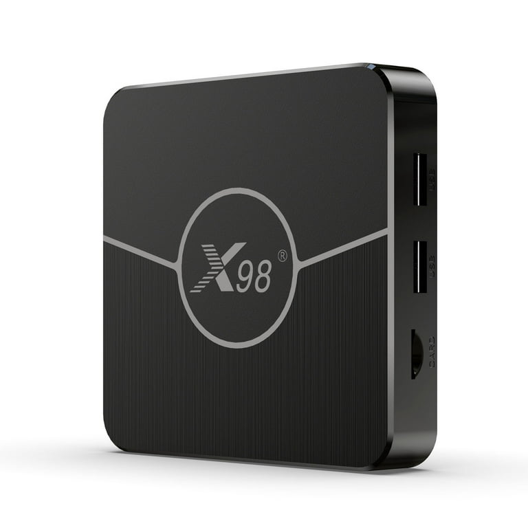 X98q Android 11.0 Télécommande Smart Tv Box Amlogic S905w2 Uhd 4K Noir USB  2.0 Tv Accessoire # e010052101