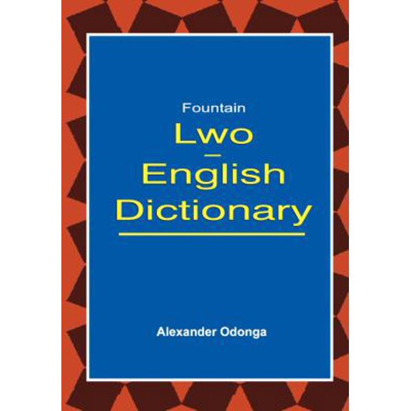Pre-Owned Lwo English Dictionary (Paperback) 9970024876 9789970024872