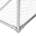 thumbnail image 5 of vidaXL Chicken Run Galvanized steel Large Durable Chicken Run, 5 of 5