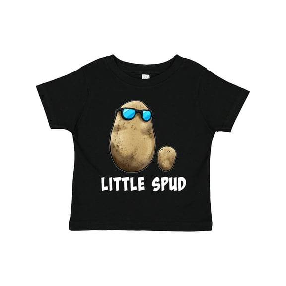 Inktastic Little Spud Potato Father and Child Boys or Girls Toddler T-Shirt