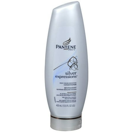 P & G Pantene Pro V Silver Expressions Daily Color Enhancing Conditioner, 13.5 oz