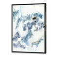 thumbnail image 3 of Designart 'Abstract Of Clouds Dark Blue Colored III' Modern Framed Canvas Wall Art Print, 3 of 5