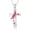 Red Cardinal, variant on Cross Necklaces for Women 925 Sterling Silver Hummingbird Bee Ladybug Tree of Life Butterfly Infinity lrish Claddagh Necklace Jewelry Gifts