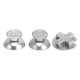 thumbnail image 3 of para Switch Pro Botón de Metal DIY Reemplazo Controlador de Juego Botón de Metal para Switch Pro Gamepad Plata, 3 of 8