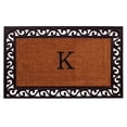 thumbnail image 1 of Home & More 100061830K Rembrandt Monogram Doormat (Letter K), 1 of 1