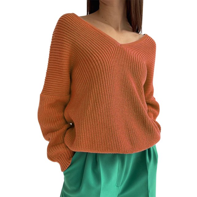 Gibobby Suéteres para mujer, Suéter para Mujer Elegante y Ligero Manga Larga(B,M)