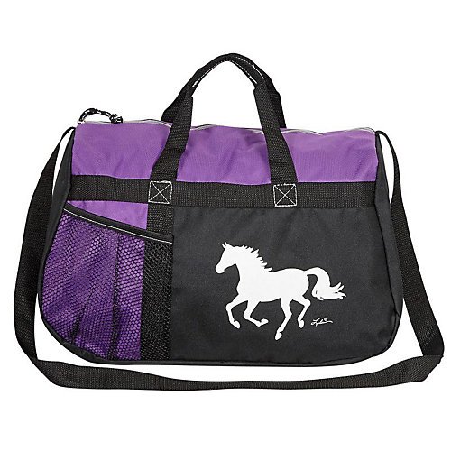 Lila Helmet Duffle Bag Purple