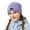 Purple, variant on Riforla Winter Warm Daily Fashionable Elastic Casual Slouchy Hat Suitable for Man and Woman Bomber Hats Pink