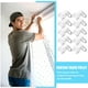 thumbnail image 3 of GOOHOCHY Rodillos para riel de cortina, 50 unidades, accesorios para separadores de habitaciones, cortinas, plástico blanco., 3 of 8
