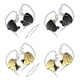 thumbnail image 2 of Sidaley Auriculares de audio en la oreja Auriculares de entrenamiento con tecnología híbrida con cable Auriculares dinámicos de hierro móvil Manos Cables de audio/vídeo Negro Regular, 2 of 6