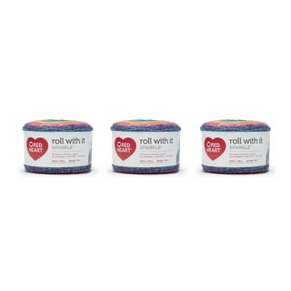 Red Heart Unforgettable Yarn, Tealberry, 3.5oz(100g), Medium, Acrylic