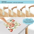 thumbnail image 3 of Yayeee 6 Pack Kitchen Dish Cloths Set for Washing Soft Drying Absorbent Microfiber Towels, Beige Apple Pattern, 3 of 9