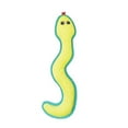 thumbnail image 2 of Large Breed Dog Toy Extremely Durable Bite Resistant Silly Snake Bright Colorful (Yellow), 2 of 9