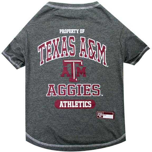 Pets First Collegiate Texas A&M Aggies Pet Dog T-Shirt in 5 Sizes - Extra Small