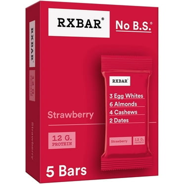 RXBar Strawberry Protein Bars - 9.1oz/5ct - Pack of 2
