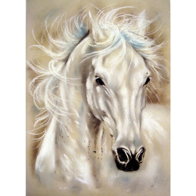 Taladro Diamante Pintura (DF3701) 5D DIY Completo Caballo Bordado Mosaico Craft Kit (w576) 45x60cm FLhrweasw Nuevo