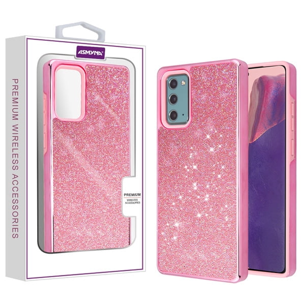 Asmyna Encrusted Rhinestones Hybrid Case For Samsung Galaxy Note 20
