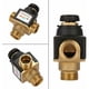 thumbnail image 2 of Válvula mezcladora termostática monobloque - Válvula mezcladora termostática de latón macho de 3 vías DN20 para calentadores de agua solares Válvula termostática de 3 vías, 2 of 5