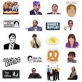 thumbnail image 2 of The Office Stickers 50 piezas Meme Stickers paquete de 4 JAMW Sencillez, 2 of 5