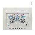 thumbnail image 2 of mtvxesu New Acrylic Face Sticker Rhinestone Environmental Resin Rhinestone Face Sticker Sale, 2 of 2