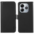 thumbnail image 1 of ABEEL For Xiaomi Redmi Note 14 4G Case Leather Phone Cover with RFID Blocking Wallet - Black, 1 of 5