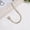 A, variant on YYKihy Curtain Alloy U Shaped Crystal Wall Hook Electro Galvanized Curtain Hook