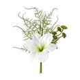 thumbnail image 2 of Wzzjkit Artificial Flowers Bouquet 10.6 Inch, Silk Flowers for Home Decor, Fake Flowers Centerpiece for Living Room Dining Table Wedding Decor Gift for Women, 2 of 6