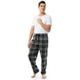 thumbnail image 2 of Fruit of The Loom Men's and Big Men's Fleece Pajama Sleep Pant 2-Pack, Sizes S-6XL, 2 of 20