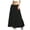 Black, variant on Women's Long Maxi Skirt 2026 Boho Flowy Flared Ruffle Skirts Beach Vacation Going Out Outfits (Green, M)