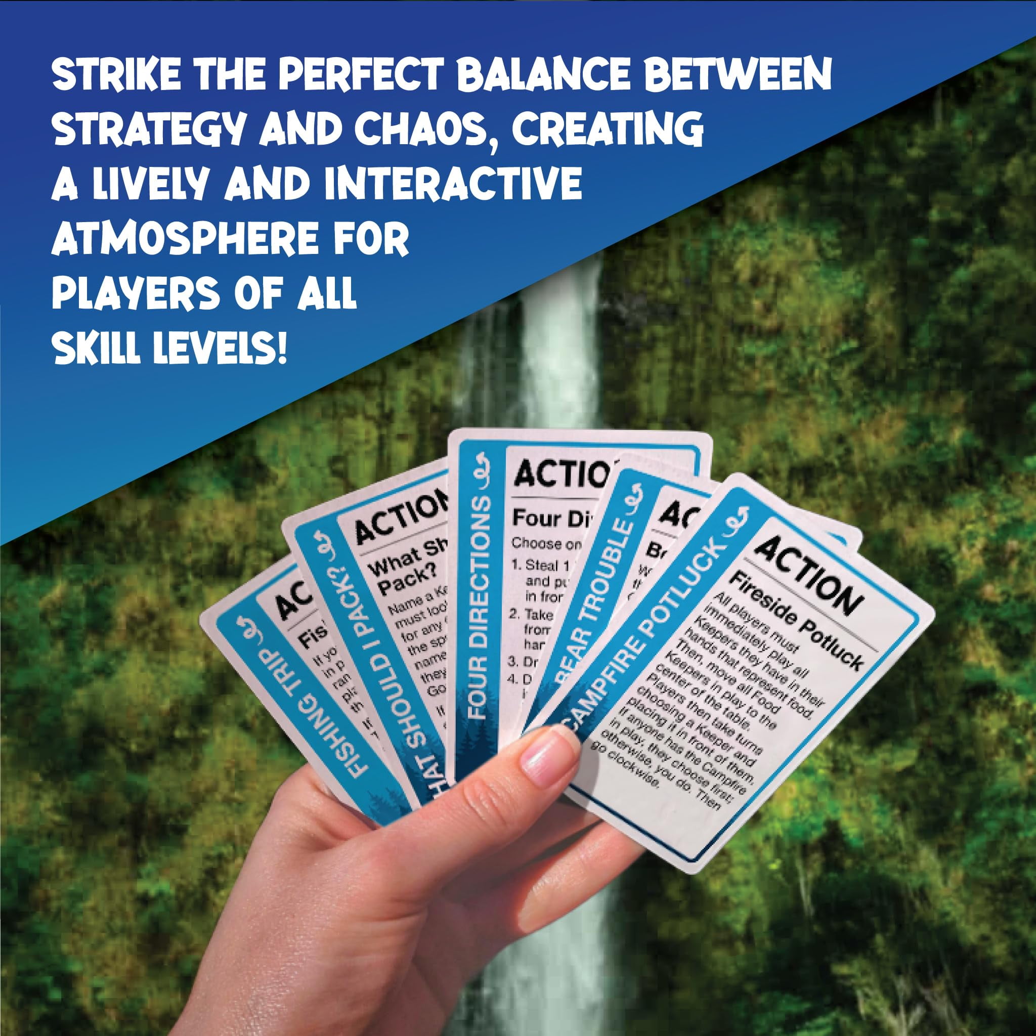Camping Fluxx Card Game | The Great Outdoor Just Got Wilder!