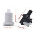thumbnail image 2 of Garbage Disposal Air Switch Spa Bathtub Air Switch Button Kit Hot Tub Garbage Disposer or Food Waste Equipment Parts, 2 of 8