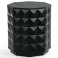 thumbnail image 2 of Safavieh Couture Patty Modern Metal and Wood Octagon End Table, Black, 2 of 10