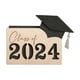 thumbnail image 1 of Bearachild Estuche de madera para tarjetas de graduación, regalo para la universidad y la escuela secundaria, el libro de tarjetas de graduación Artesanía Negro, 1 of 6