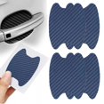 thumbnail image 3 of 4 Piezas de Fibra de Carbono para Puerta de Coche, Pegatina de Protección Duradera , 85x68mm DYNWAVEMX Etiqueta engomada de la puerta del coche, 3 of 5
