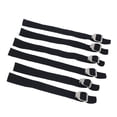 thumbnail image 1 of Baseball Leg Guard Straps, Metal Buckle Catcher Shin Guard Straps Professional 6pcs with Rustproof Metal Buckles for Sports Accessories, 1 of 7