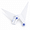 8"-With Inking Edge, variant on 8" With Inking Edge Adjustable Triangle Protractor with Aluminum Thumbscrew