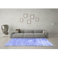 thumbnail image 3 of Ahgly Company Indoor Round Persian Blue Traditional Area Rugs, 3' Round, 3 of 4