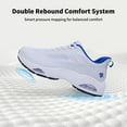 thumbnail image 4 of JOYFON Wide Toe Box Mens Running Shoes Arch Support for Orthotic Tennis Athletic Plantar Fasciitis Foot Pain Relief Sneakers US 8-13, 4 of 6