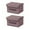 Coffee, variant on Yonrjhukm Storage Box with Lid, Foldable Non-Woven Fabric Organizer, Stylish Container for Clothing and Household Items, Versatile Storage Solution for Living Room and Bedroom