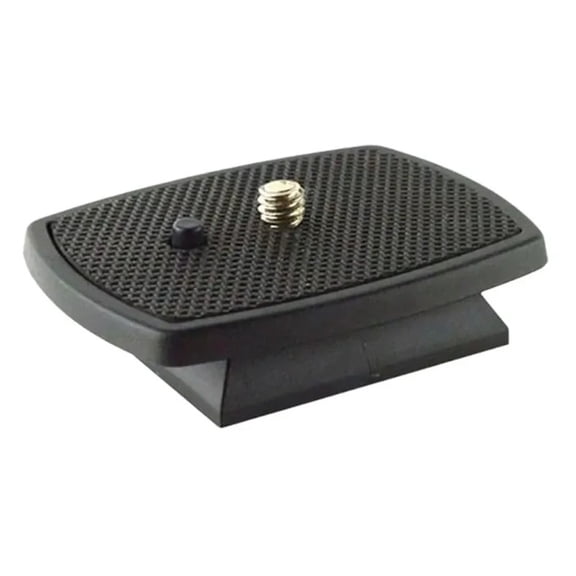 Quick Release Plate for Tripod 44x44mm -  Plastic, 1/4" Screw, Ideal for Photographers and Videographers