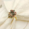 thumbnail image 4 of facefd 6Pcs Christmas Napkin Rings Napkin Holder Rings for Holiday Christmas Table Decoratio, 4 of 7