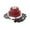 Red, variant on Chain Trimmers Head,Universals Garden Multifunctional Chain Trimmers Head,Replacement Parts,Sturdy,Durables and Easy to Clean,Used for Pruning Green Plants(Red)